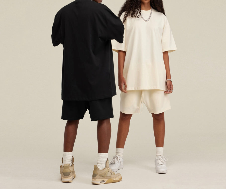 Green Minimono Unisex Oversized Crewneck Tshirt