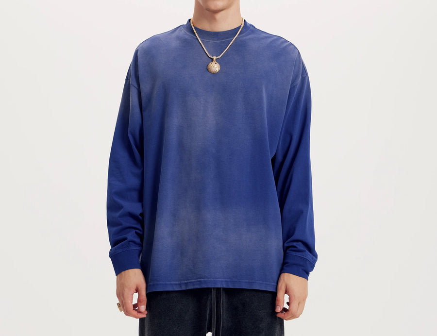 Long Beige Pattern 179 Unisex Sun Faded LongSleeves