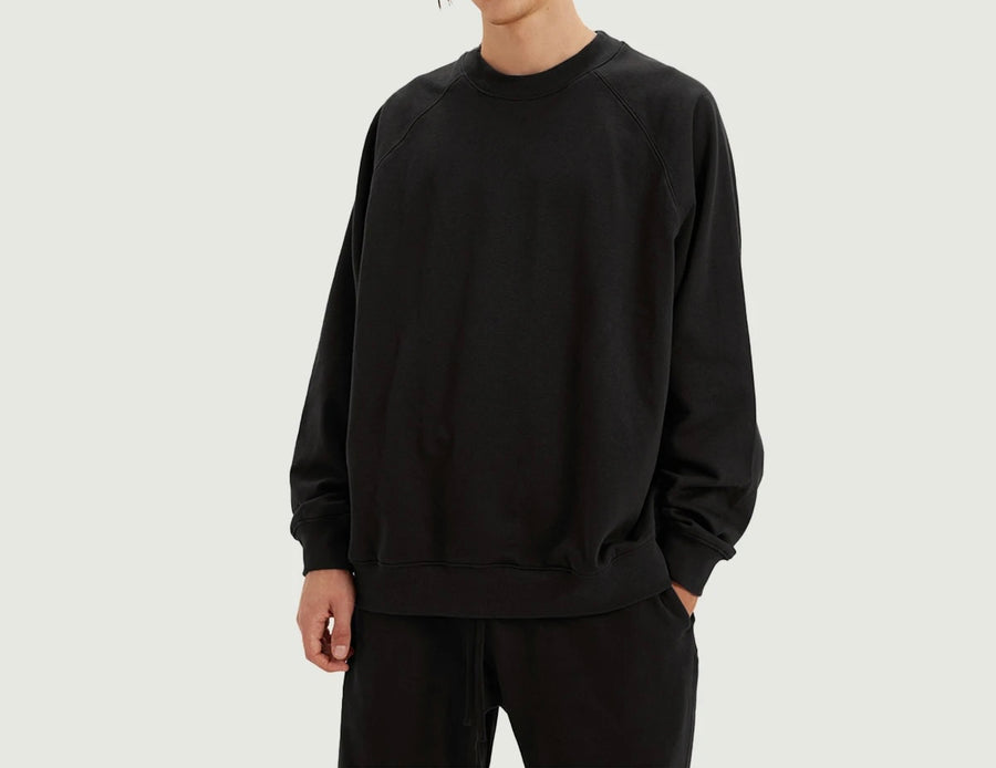 Beige Pattern Unisex Heavy Flecee Lined Sweatshirt