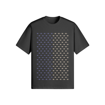 ODEÉ | Blue/Peach minimono (94) Unisex Crewneck Tshirt | 305GSM