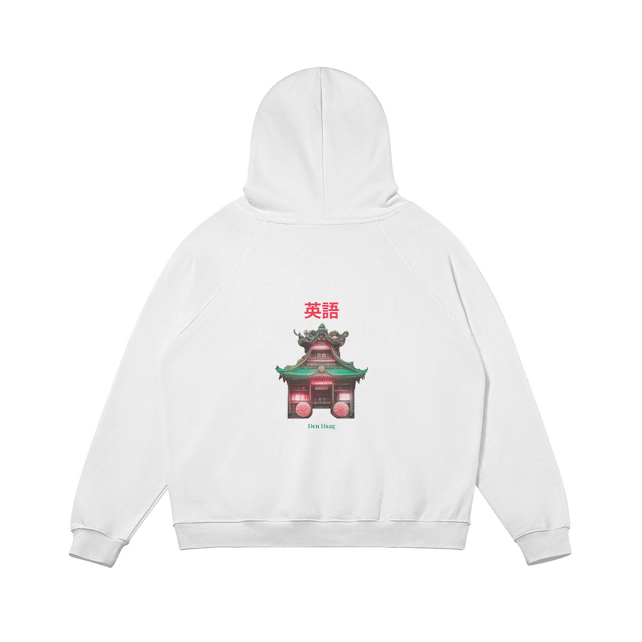 ODEÉ | China Town 78  | Unisex Heavy Flecee Lined Hoodie | 380 GSM