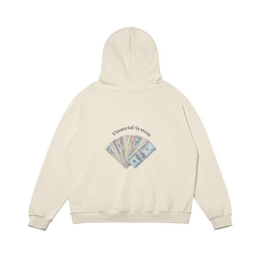 ODEÉ | Fine Sys 79 | Unisex Heavy Weight Flecee Lined Hoodie | 380GSM