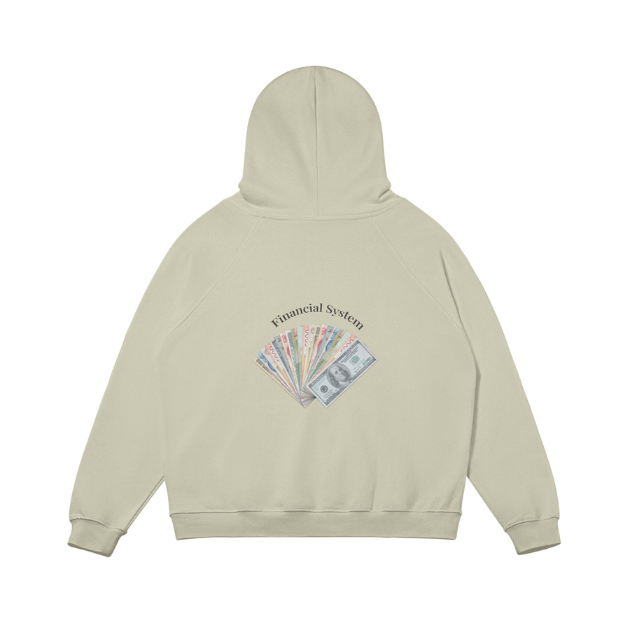 ODEÉ | Fine Sys 79 | Unisex Heavy Weight Flecee Lined Hoodie | 380GSM