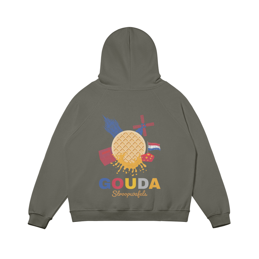 Gouda 84 Unisex Heavy Weight Flecee Lined Hoodie
