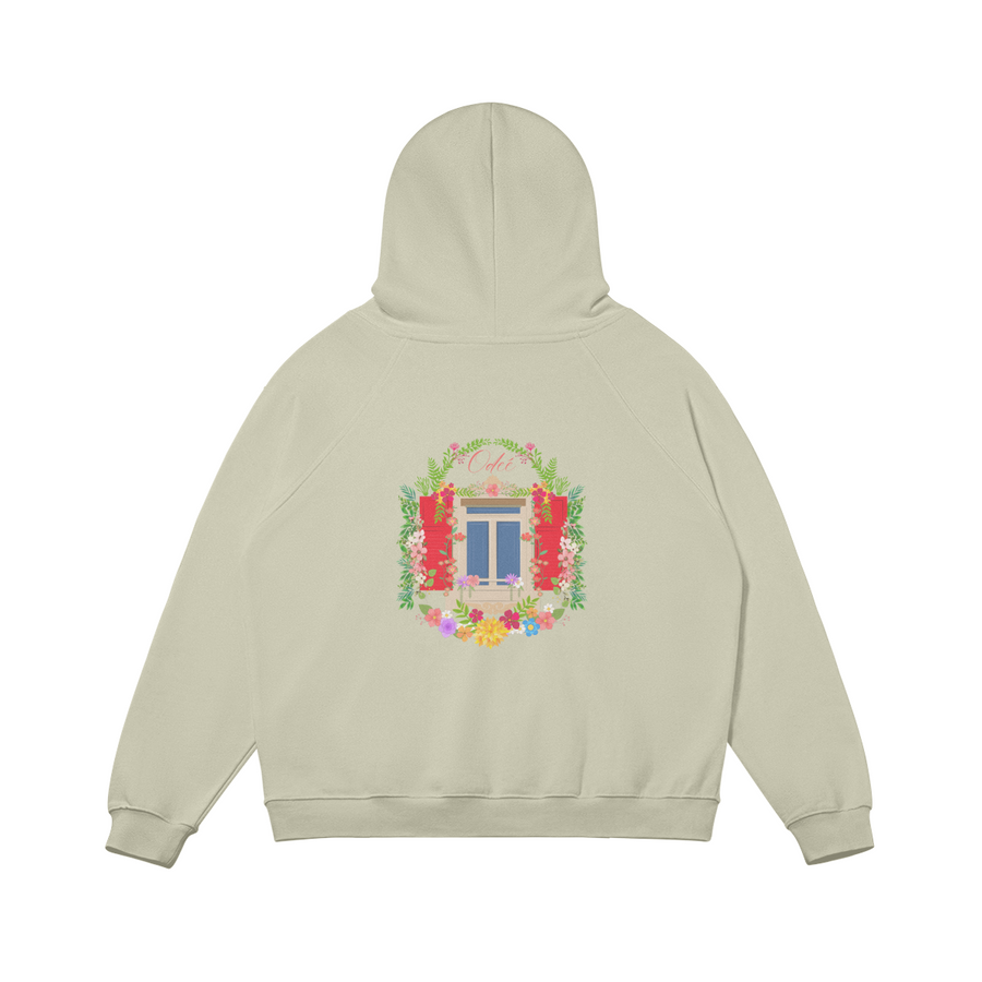 ODEÉ | Paradise window (85) | Pullover Hoodie | 380 GSM