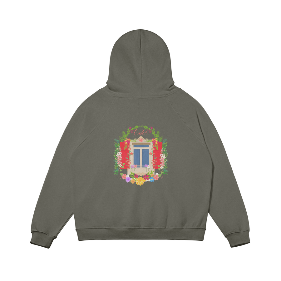 ODEÉ | Paradise window (85) | Pullover Hoodie | 380 GSM