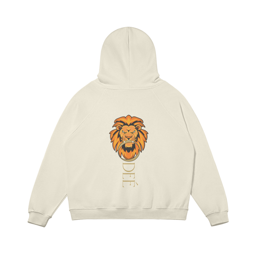 Lion Unisex Heavy Weighted Flecee Lined Hoodie