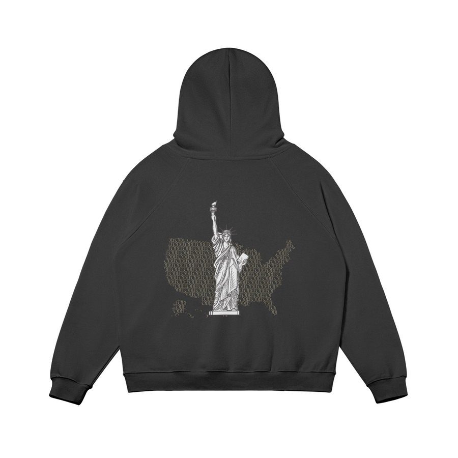 ODEÉ | Liberty (73) | Unisex Heavy Flecee Lined Hoodie | 380 GSM