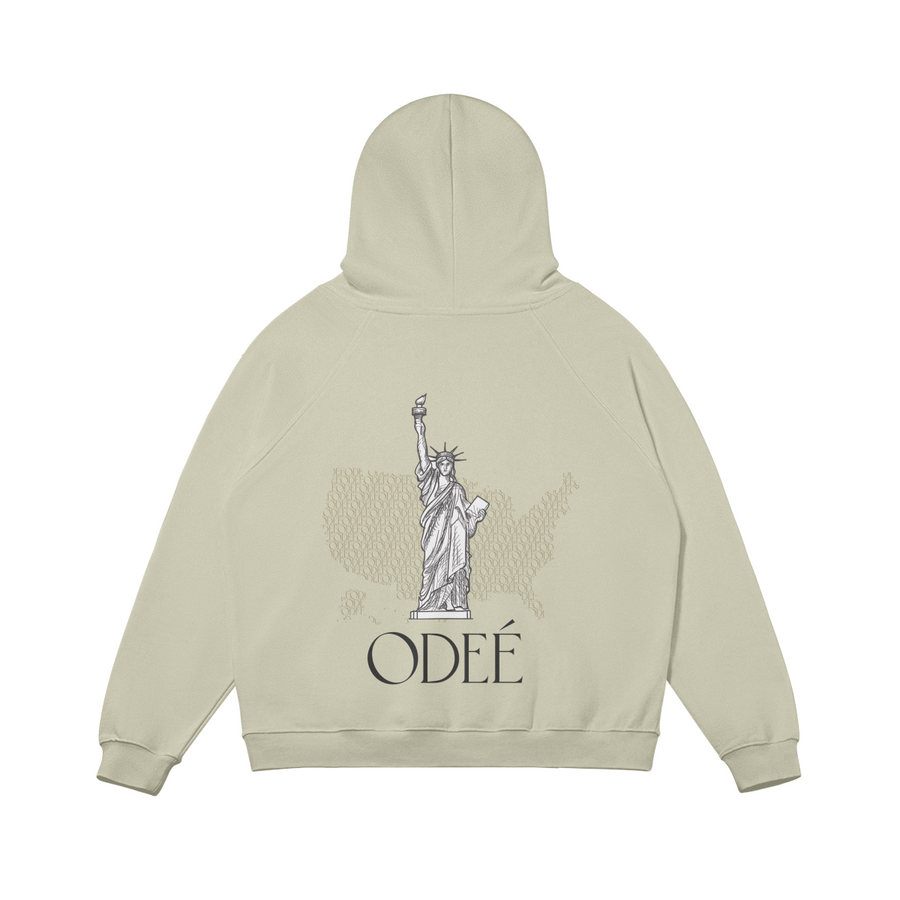 ODEÉ | Liberty (73) | Unisex Heavy Flecee Lined Hoodie | 380 GSM