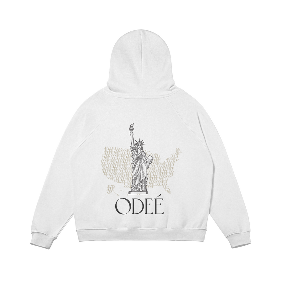ODEÉ | Liberty (73) | Unisex Heavy Flecee Lined Hoodie | 380 GSM