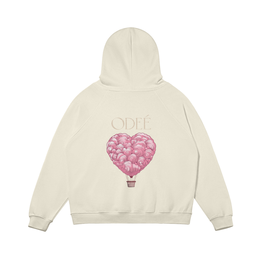 ODEÉ | Pink Ballon (66) | Unisex Heavy Flecee Lined Hoodie | 380 GSM