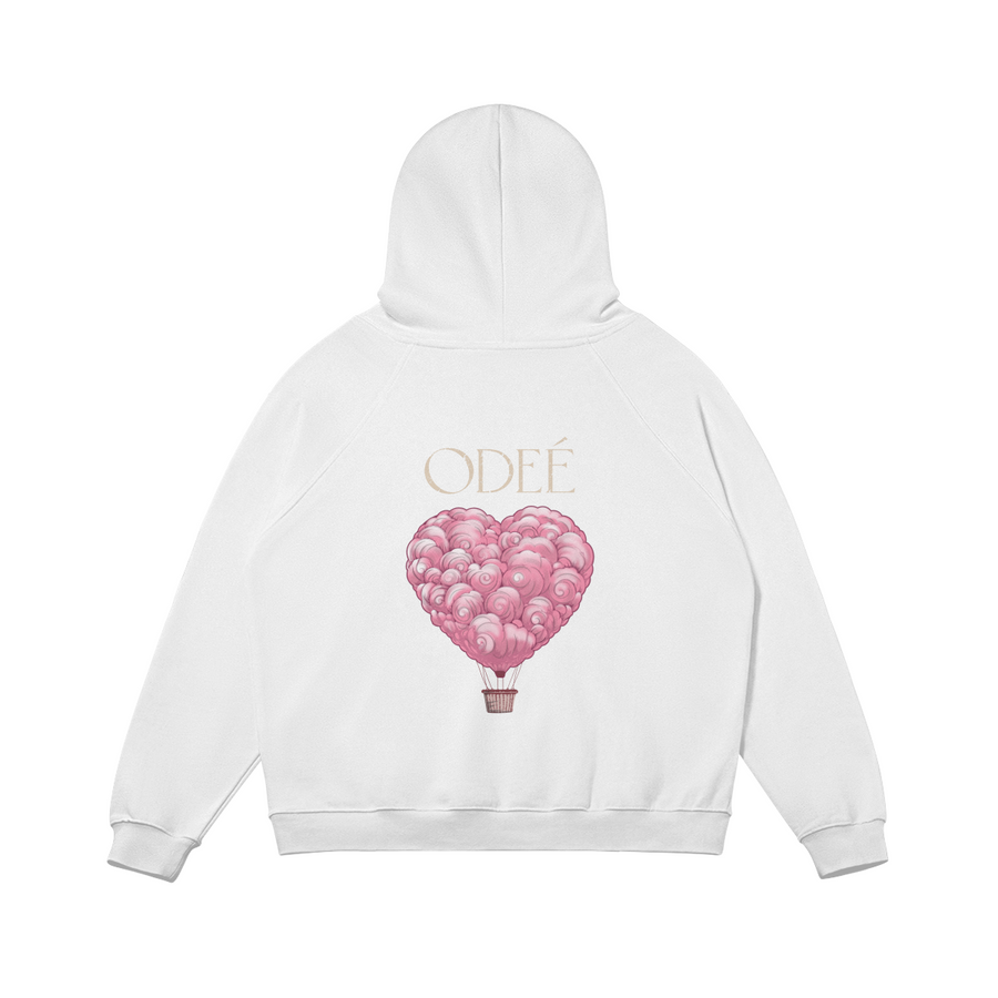 ODEÉ | Pink Ballon (66) | Unisex Heavy Flecee Lined Hoodie | 380 GSM