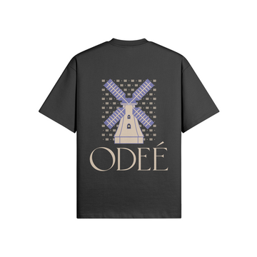 ODEÉ | Windmill (26) | Unisex Oversized Crew Neck Tshirt | 425GSM