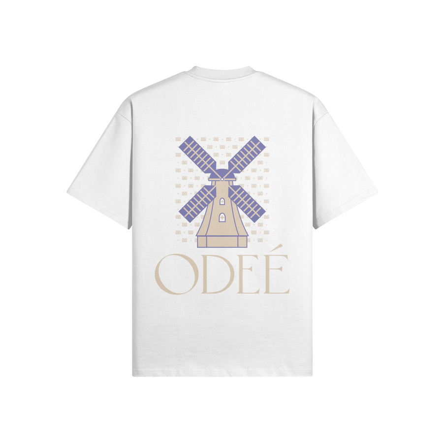ODEÉ | Windmill (26) | Unisex Oversized Crew Neck Tshirt | 425GSM