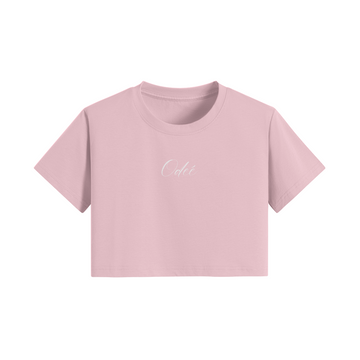 ODEÉ signature 65 Women Crop Top Tshirt