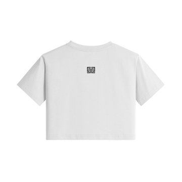ODEÉ | Black marklogo (62) | | Women Crop Top Tshirt | 200 GSM