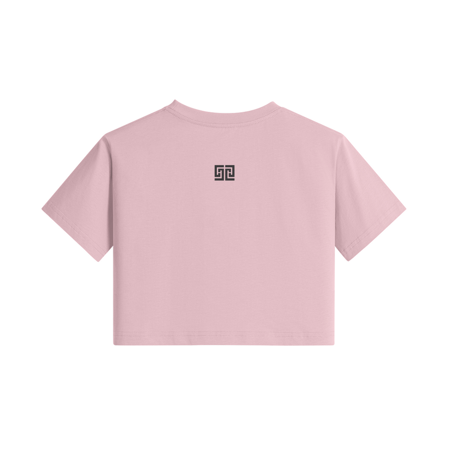 ODEÉ | Black marklogo (62) | | Women Crop Top Tshirt | 200 GSM