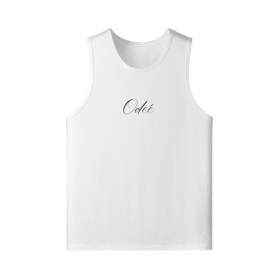 ODEÉ | Signature Style (02) | Unisex Long Line Loose Tank | 240 GSM