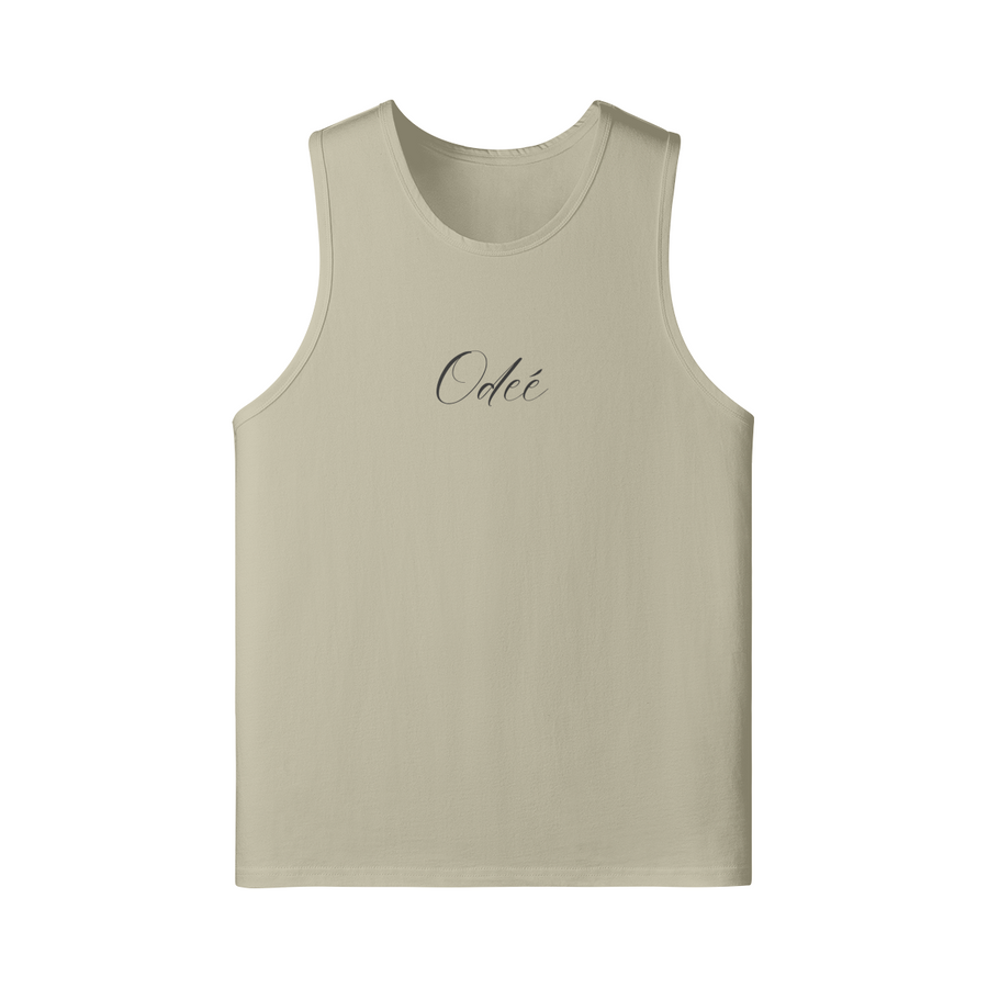 ODEÉ | Signature Style (02) | Unisex Long Line Loose Tank | 240 GSM
